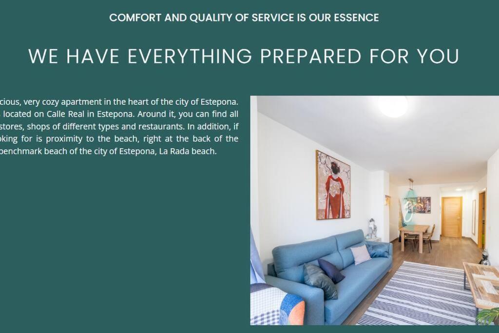Beach Side Apartment -เอสเตโปนา ภายนอก รูปภาพ